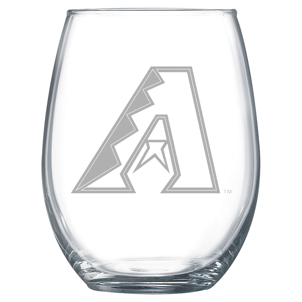 Arizona Diamondbacks Polar Camel 15 oz. Stemless Wine Glass