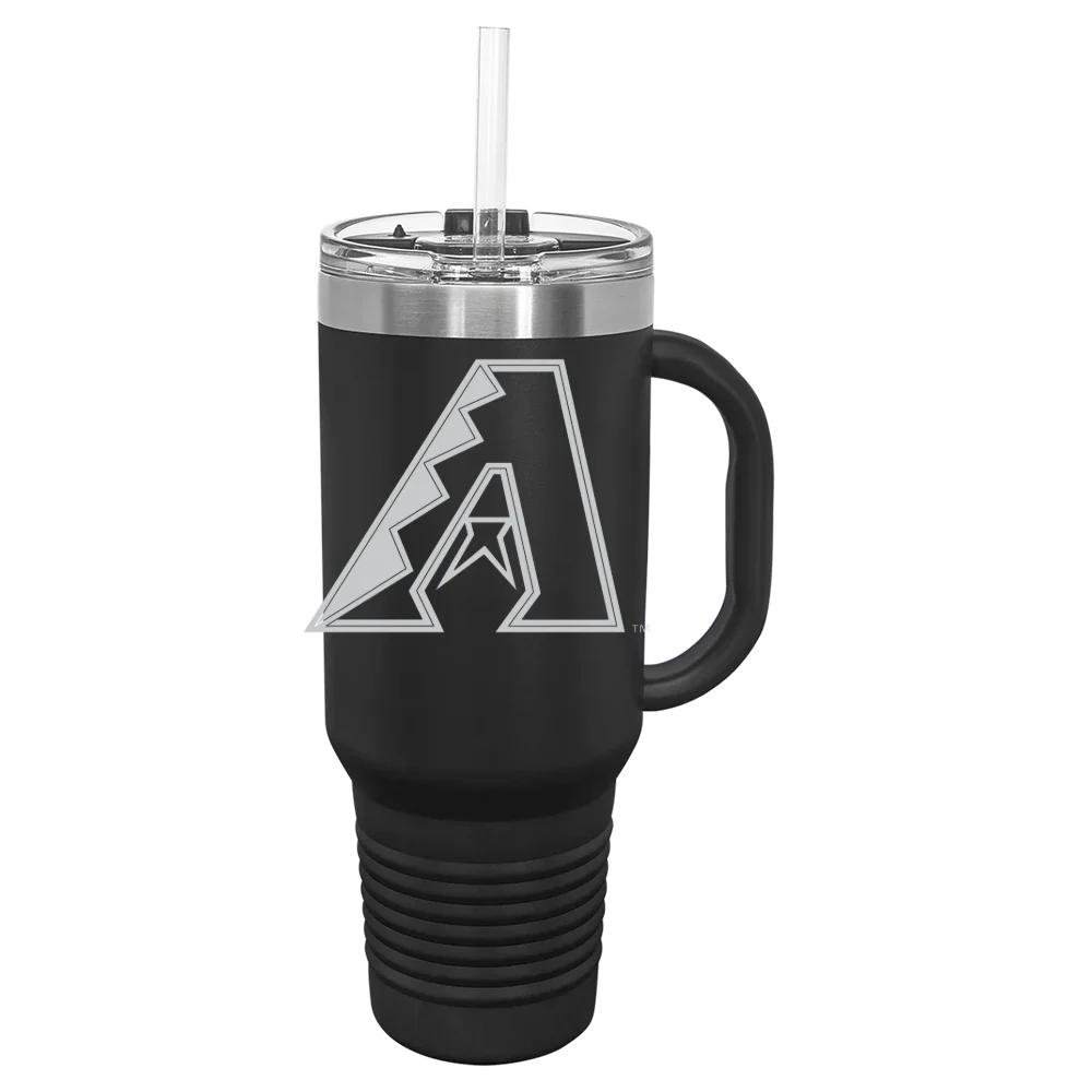 Arizona Diamondbacks Polar Camel 40 oz. Travel Mug with Snap Lid & Straw