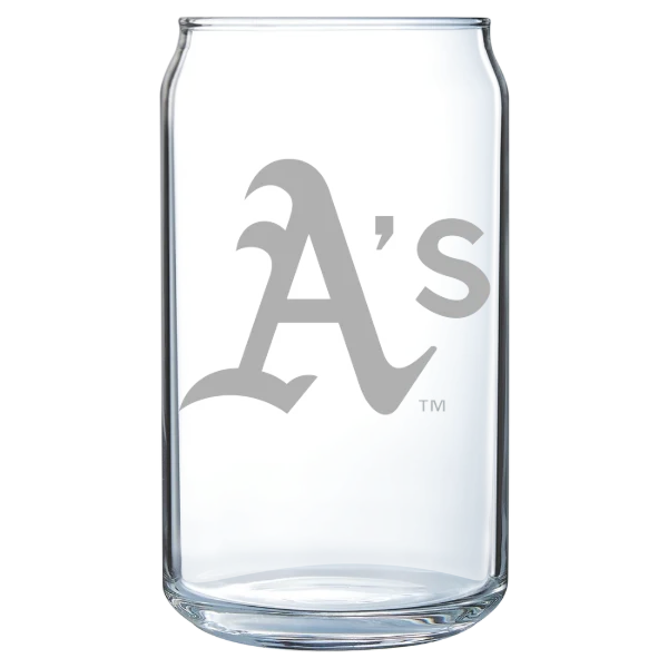 Athletics Polar Camel 16 oz. Can Glass