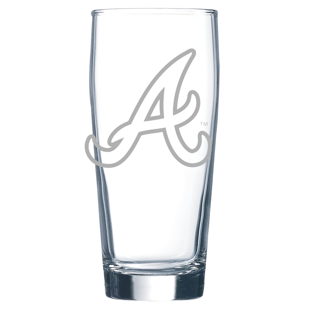 Atlanta Braves Polar Camel 16 oz. Willi Becher Beer Glass