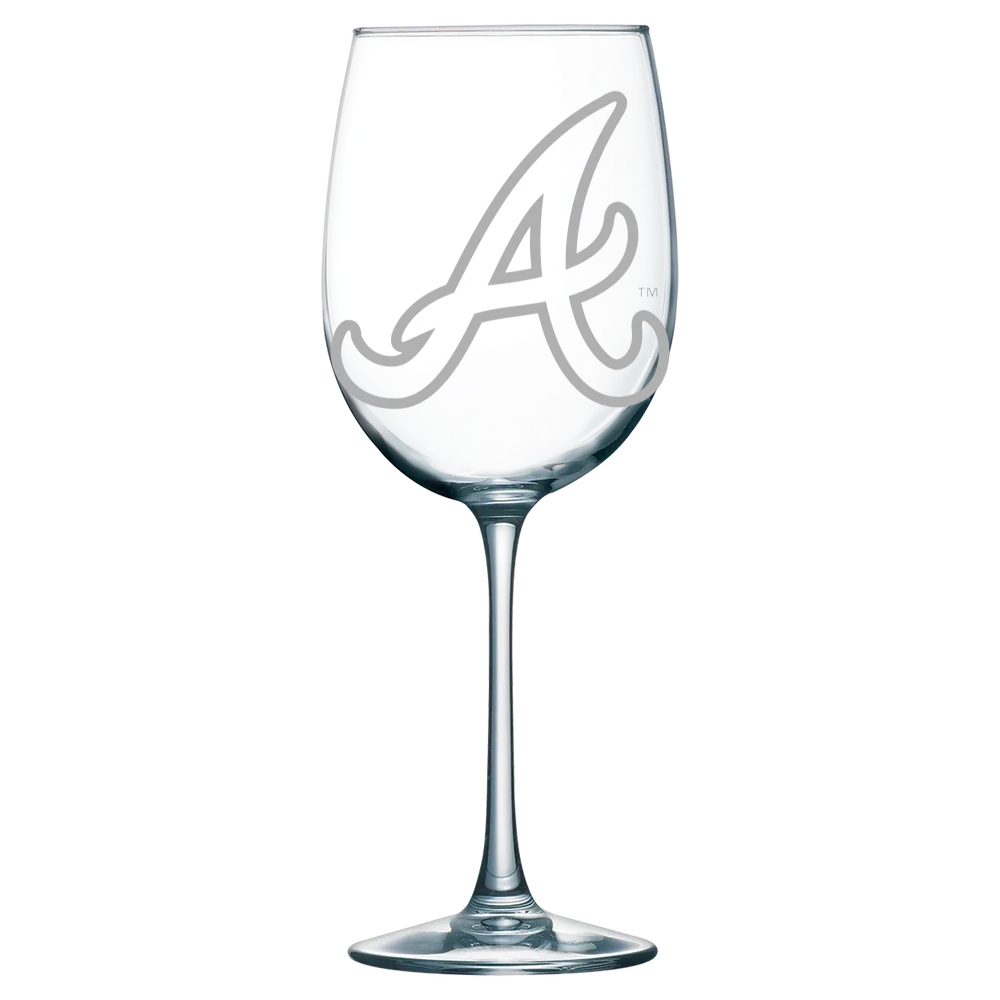 Atlanta Braves Polar Camel 19 oz. Wine Glass