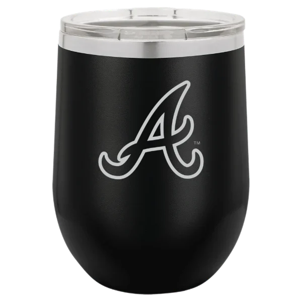 Atlanta Braves Polar Camel 12 oz. Stemless Wine Tumbler