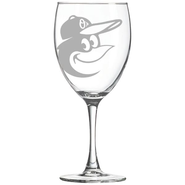 Baltimore Orioles Polar Camel 10 1/2 oz. Wine Glass