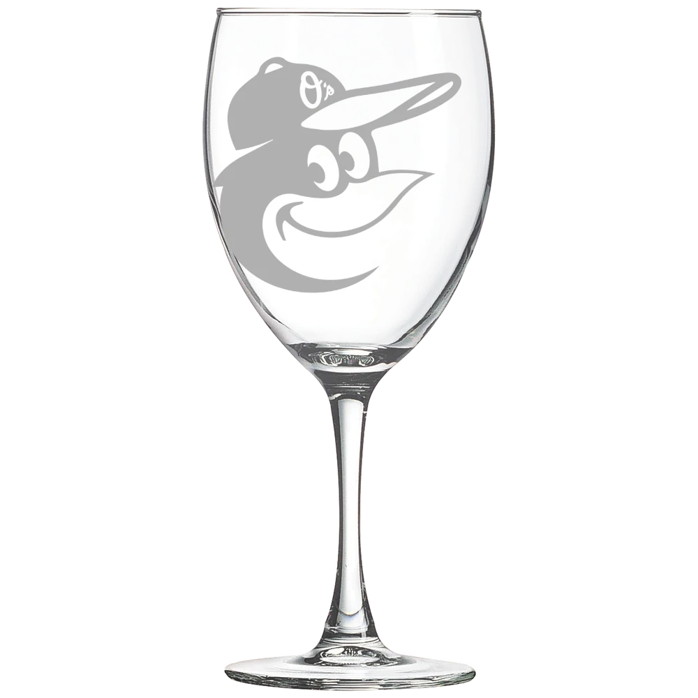 Baltimore Orioles Polar Camel 10 1/2 oz. Wine Glass
