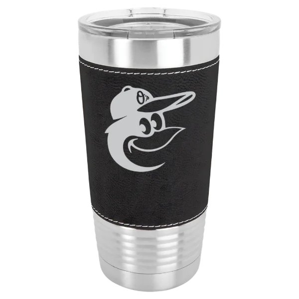 Baltimore Orioles Polar Camel 20 oz. Leatherette Grip Tumbler with Standard Lid