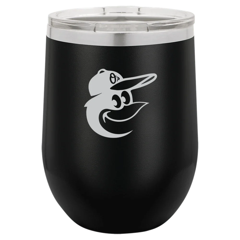 Baltimore Orioles Polar Camel 12 oz. Stemless Wine Tumbler