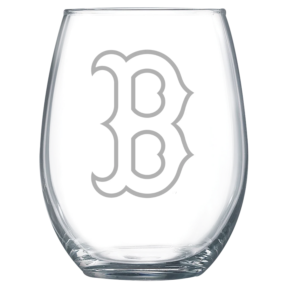 Boston Red Sox Polar Camel 15 oz. Stemless Wine Glass