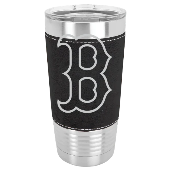 Boston Red Sox Polar Camel 20 oz. Leatherette Grip Tumbler with Standard Lid