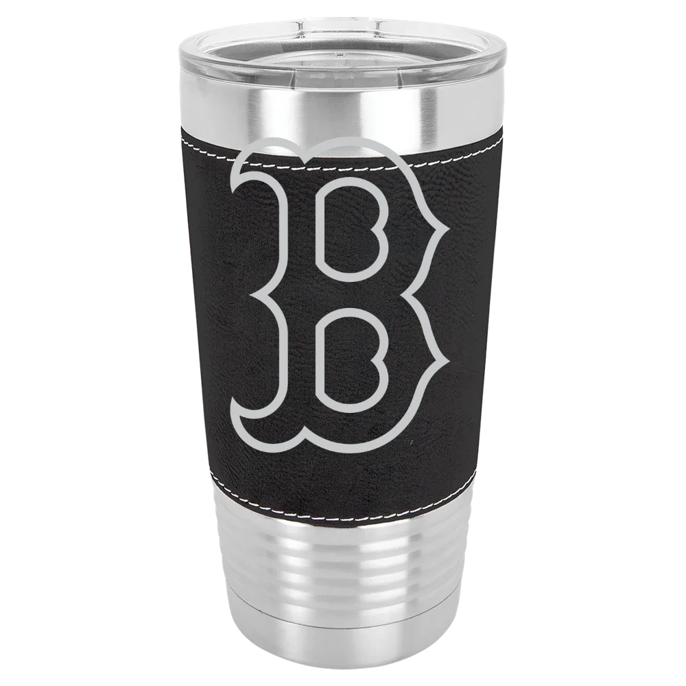 Boston Red Sox Polar Camel 20 oz. Leatherette Grip Tumbler with Standard Lid
