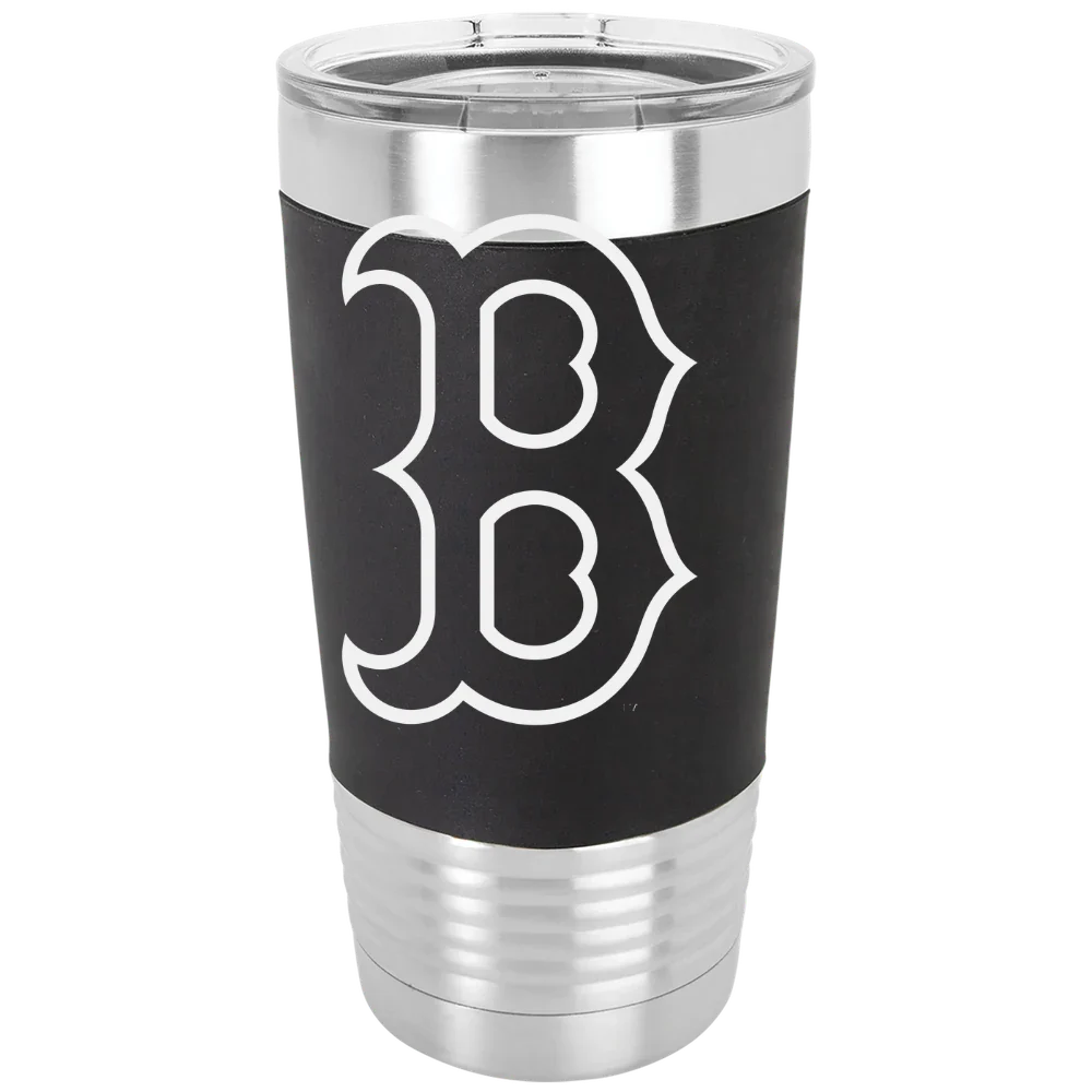 Boston Red Sox Polar Camel 20 oz. Silicone Grip Tumbler with Standard Lid