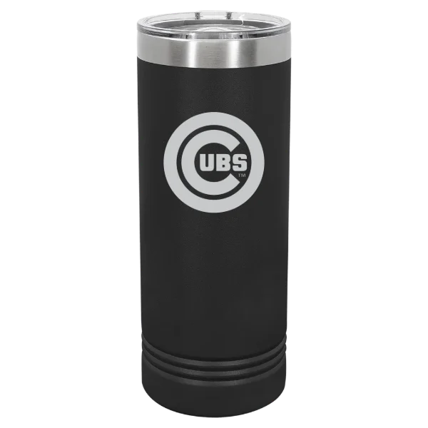 Chicago Cubs Polar Camel 22 oz. Skinny Tumbler with Slider Lid