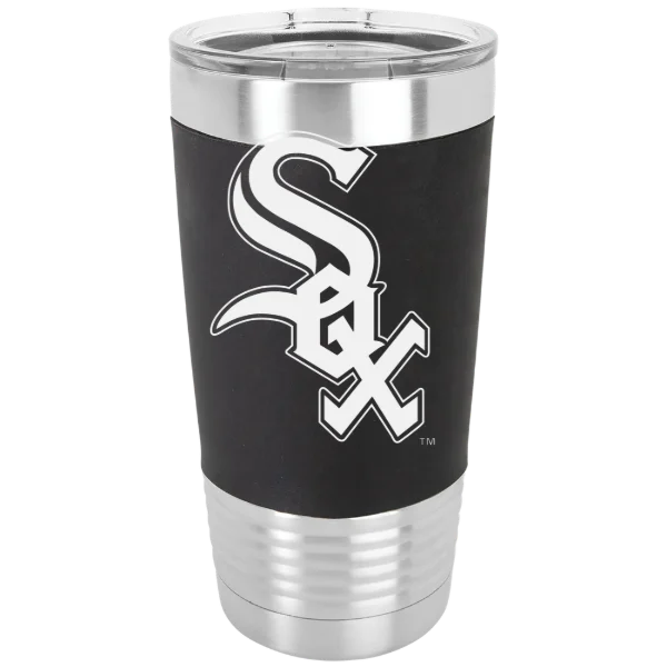 Chicago White Sox Polar Camel 20 oz. Silicone Grip Tumbler with Standard Lid