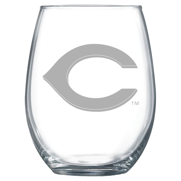 Cincinnati Reds Polar Camel 15 oz. Stemless Wine Glass