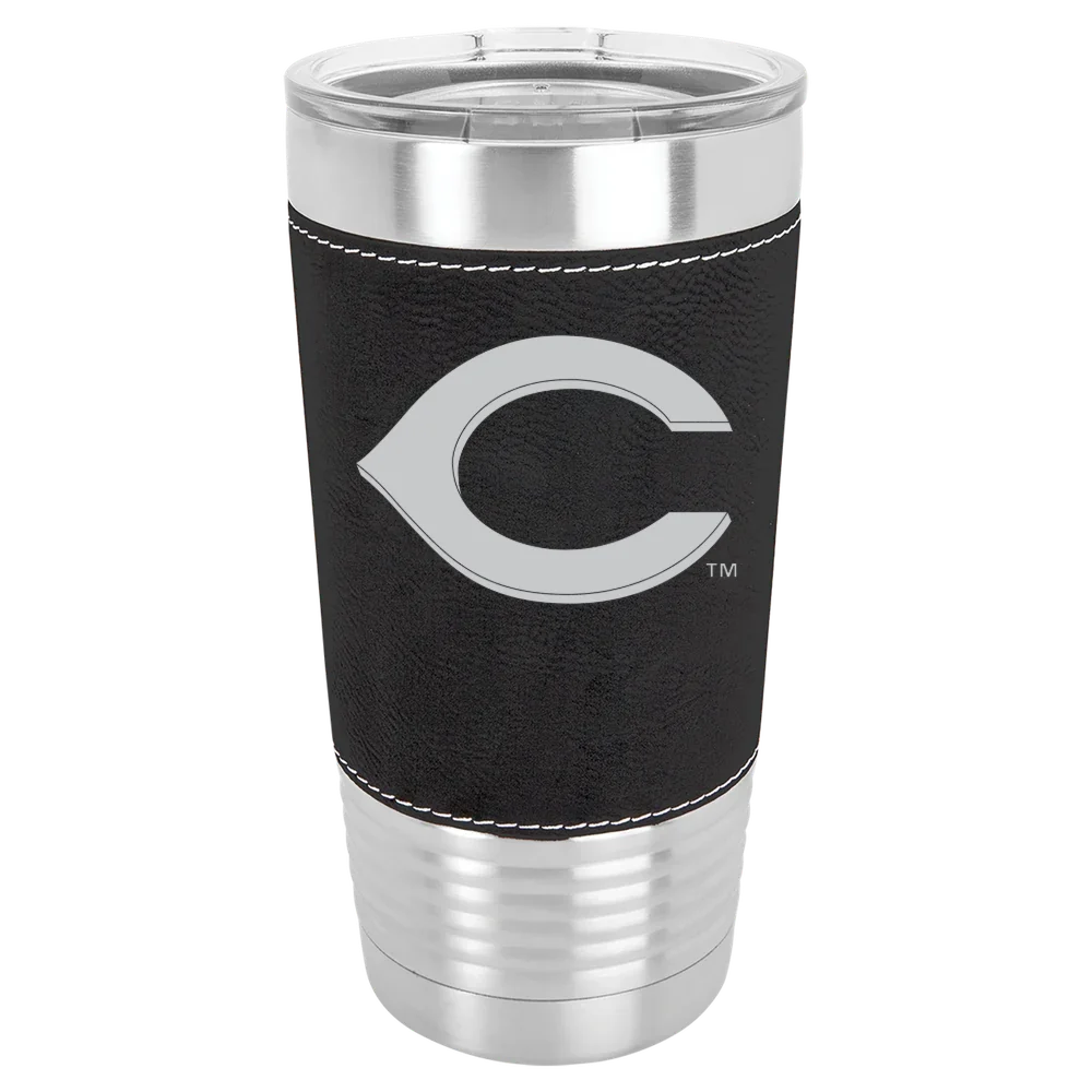 Cincinnati Reds Polar Camel 20 oz. Leatherette Grip Tumbler with Standard Lid