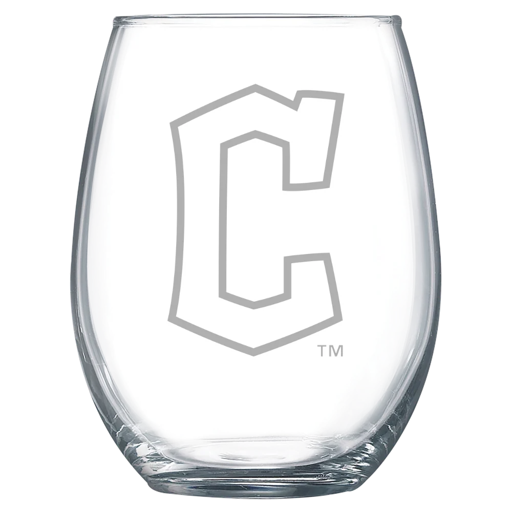 Cleveland Guardians Polar Camel 15 oz. Stemless Wine Glass