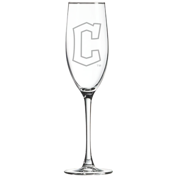 Cleveland Guardians Polar Camel 8 oz. Champagne Flute