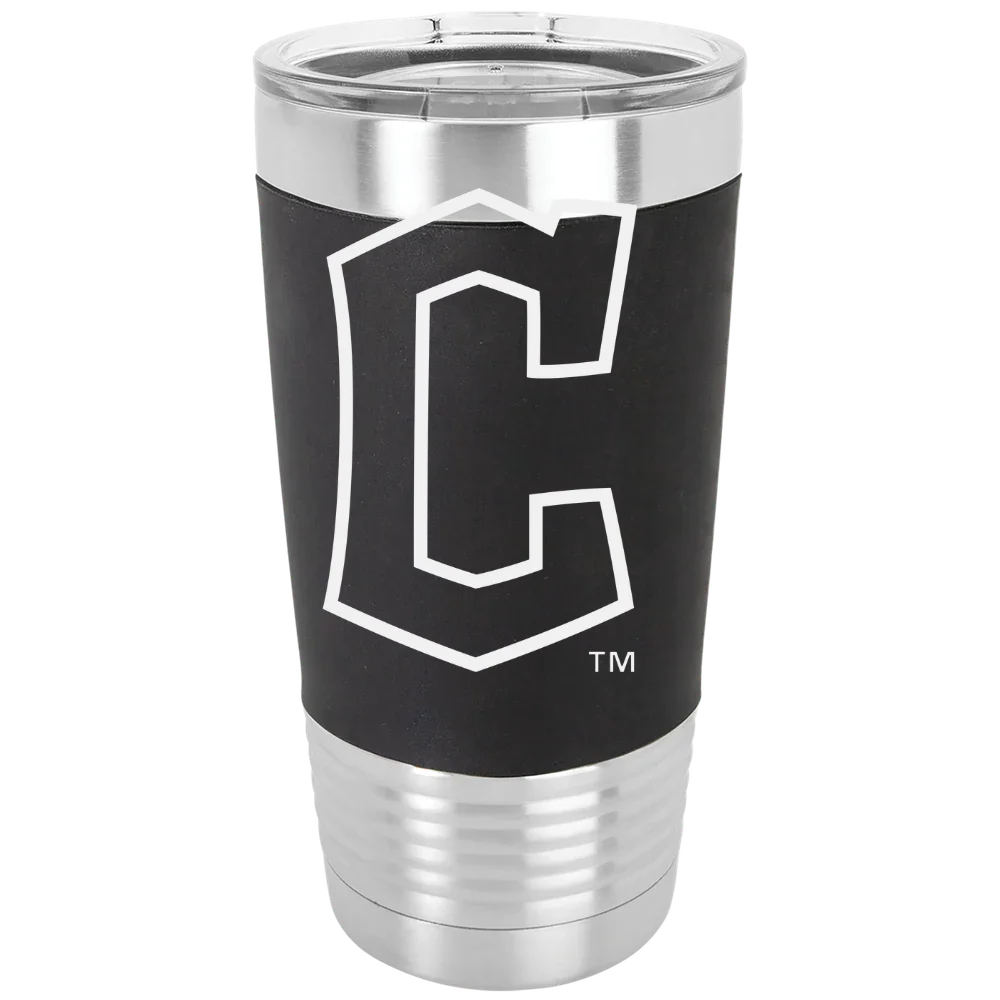Cleveland Guardians Polar Camel 20 oz. Silicone Grip Tumbler with Standard Lid