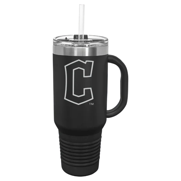 Cleveland Guardians Polar Camel 40 oz. Travel Mug with Snap Lid & Straw