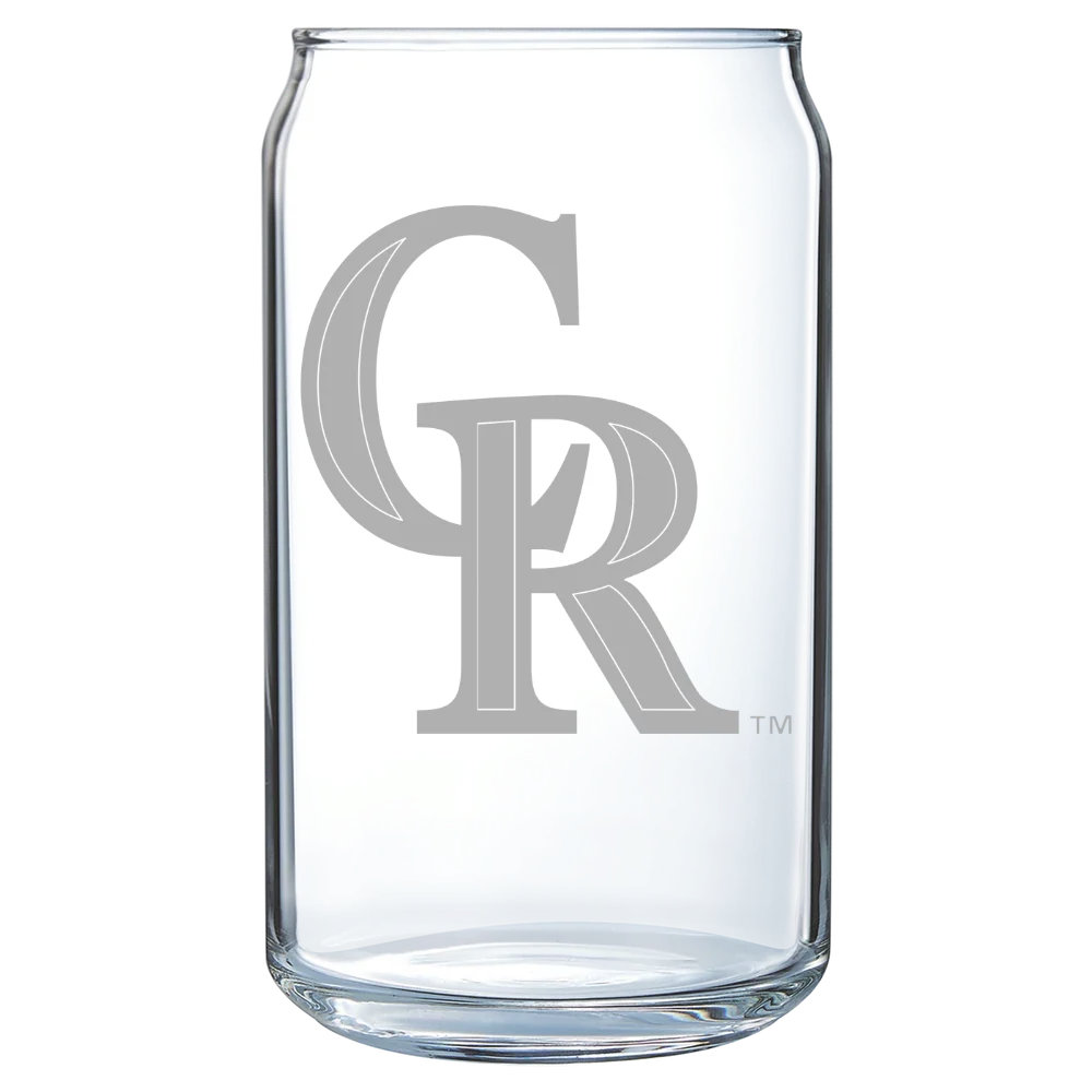 Colorado Rockies Polar Camel 16 oz. Can Glass