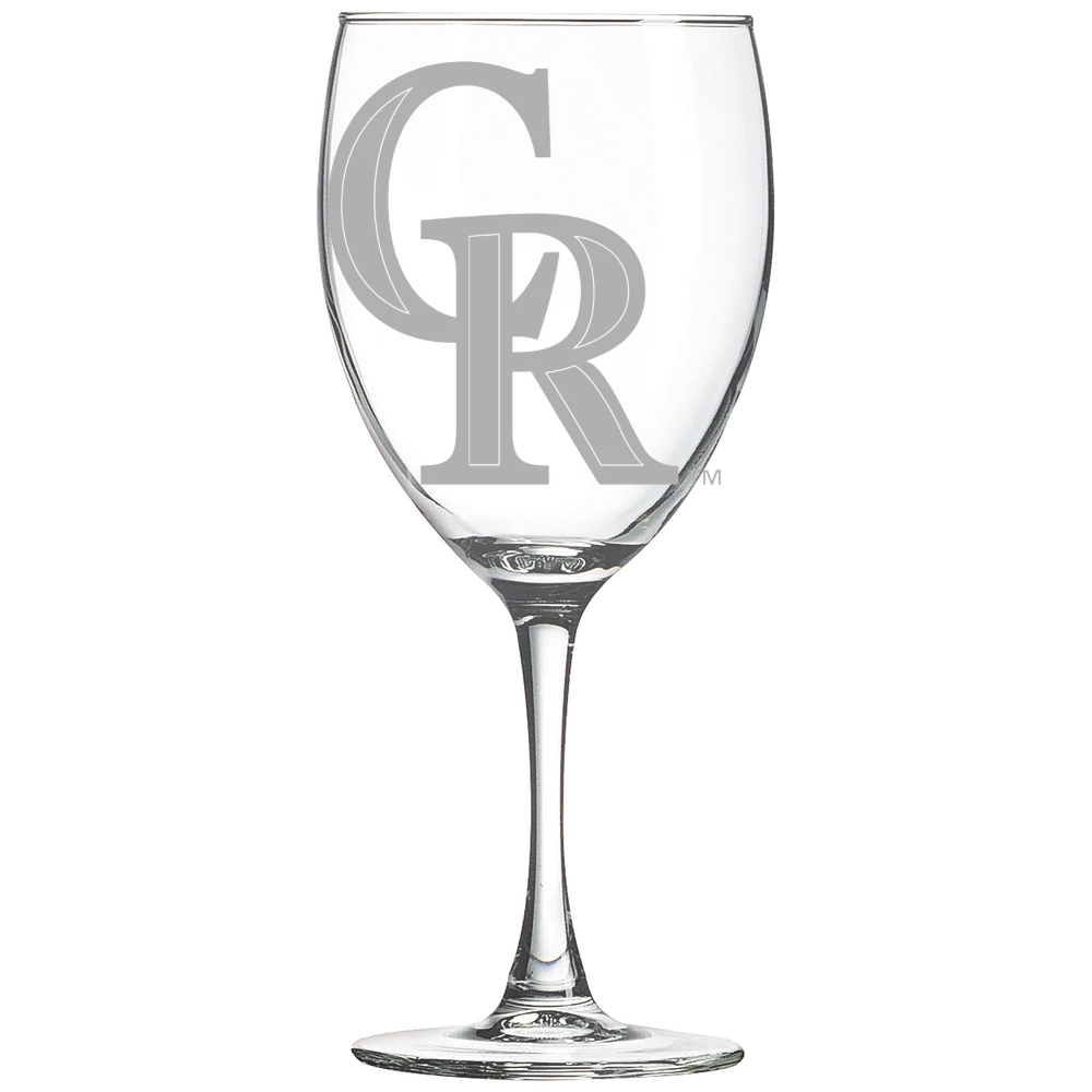 Colorado Rockies Polar Camel 10 1/2 oz. Wine Glass