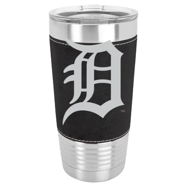 Detroit Tigers Polar Camel 20 oz. Leatherette Grip Tumbler with Standard Lid