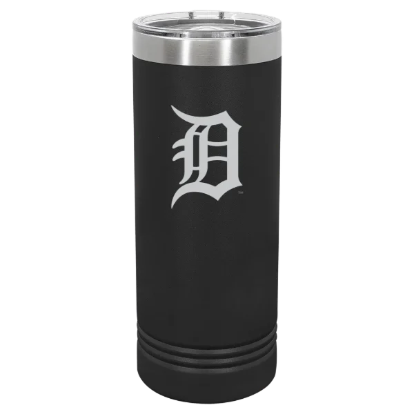 Detroit Tigers Polar Camel 22 oz. Skinny Tumbler with Slider Lid