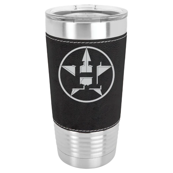 Houston Astros Polar Camel 20 oz. Leatherette Grip Tumbler with Standard Lid