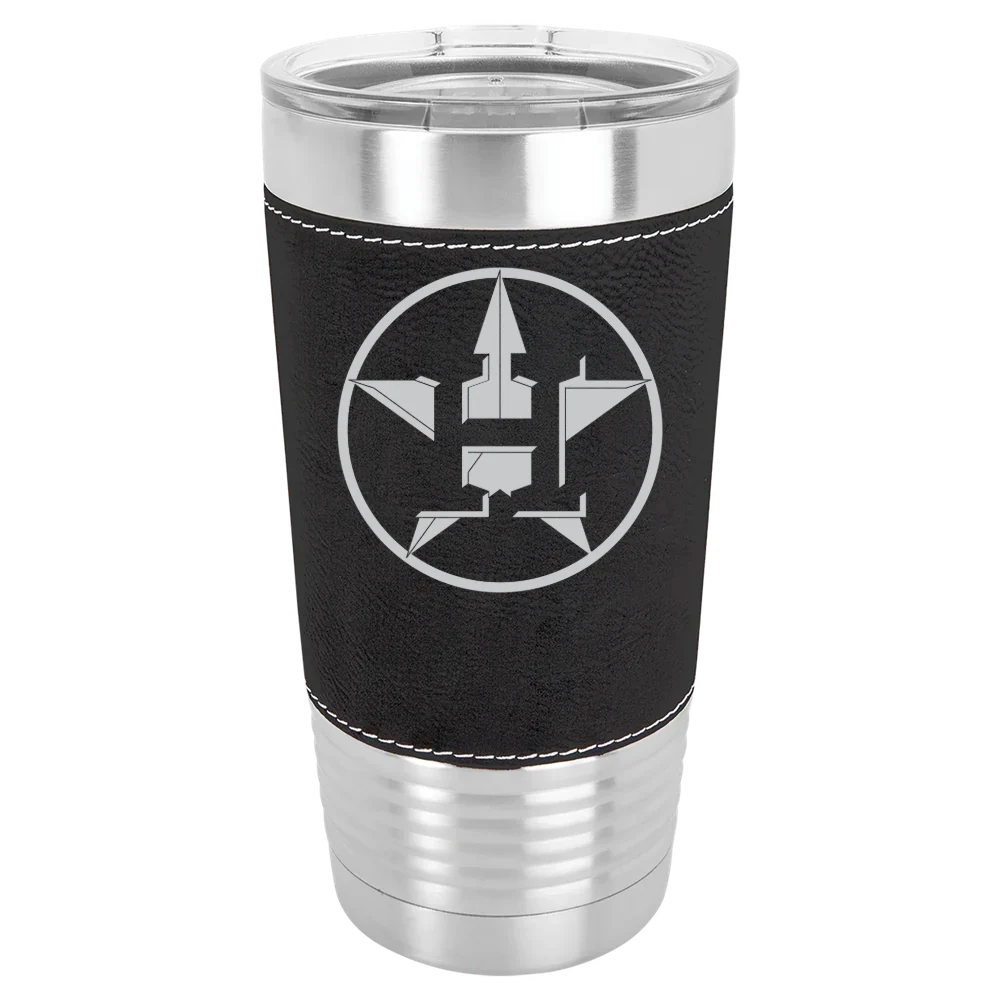 Houston Astros Polar Camel 20 oz. Leatherette Grip Tumbler with Standard Lid