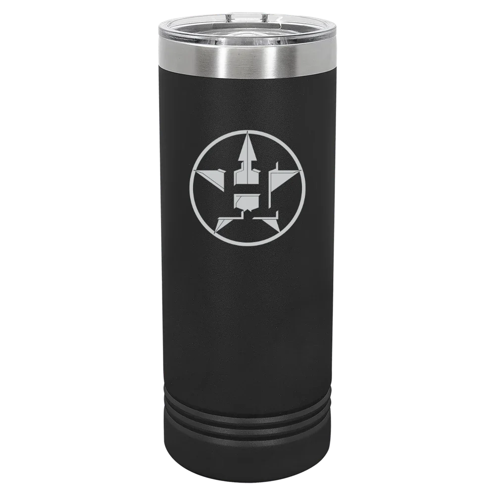 Houston Astros Polar Camel 22 oz. Skinny Tumbler with Slider Lid