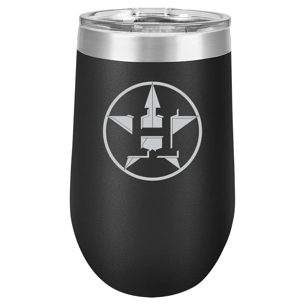 Houston Astros Polar Camel 16 oz. Stemless Wine Tumbler