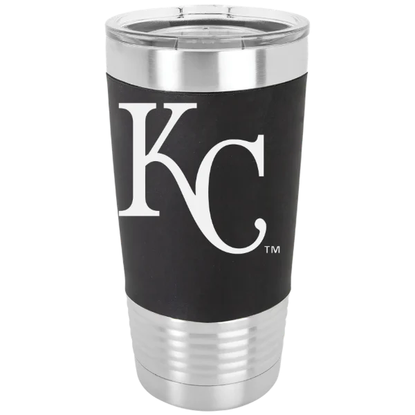 Kansas City Royals Polar Camel 20 oz. Silicone Grip Tumbler with Standard Lid