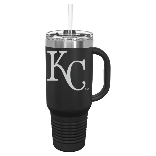 Kansas City Royals Polar Camel 40 oz. Travel Mug with Snap Lid & Straw