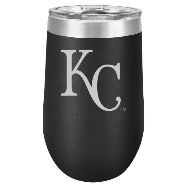 Kansas City Royals Polar Camel 16 oz. Stemless Wine Tumbler