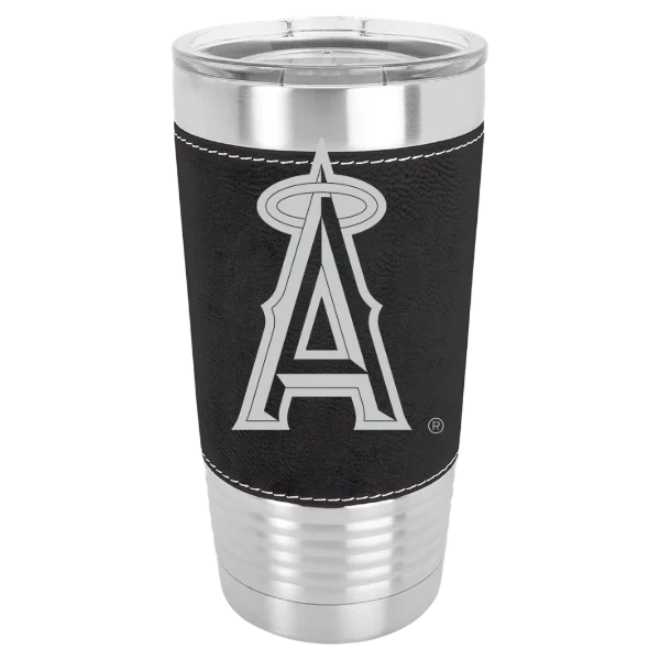 Los Angeles Angels Polar Camel 20 oz. Leatherette Grip Tumbler with Standard Lid