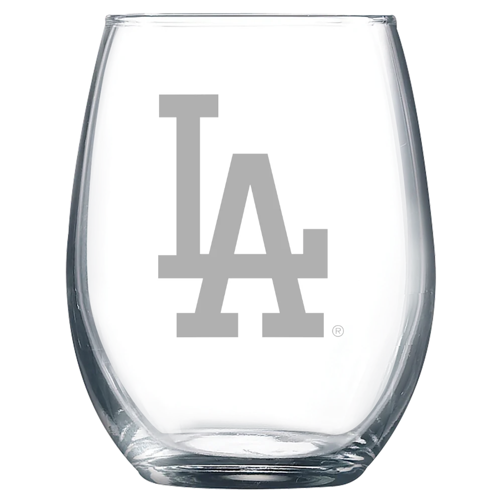 Los Angeles Dodgers Polar Camel 9 oz. Stemless Wine Glass