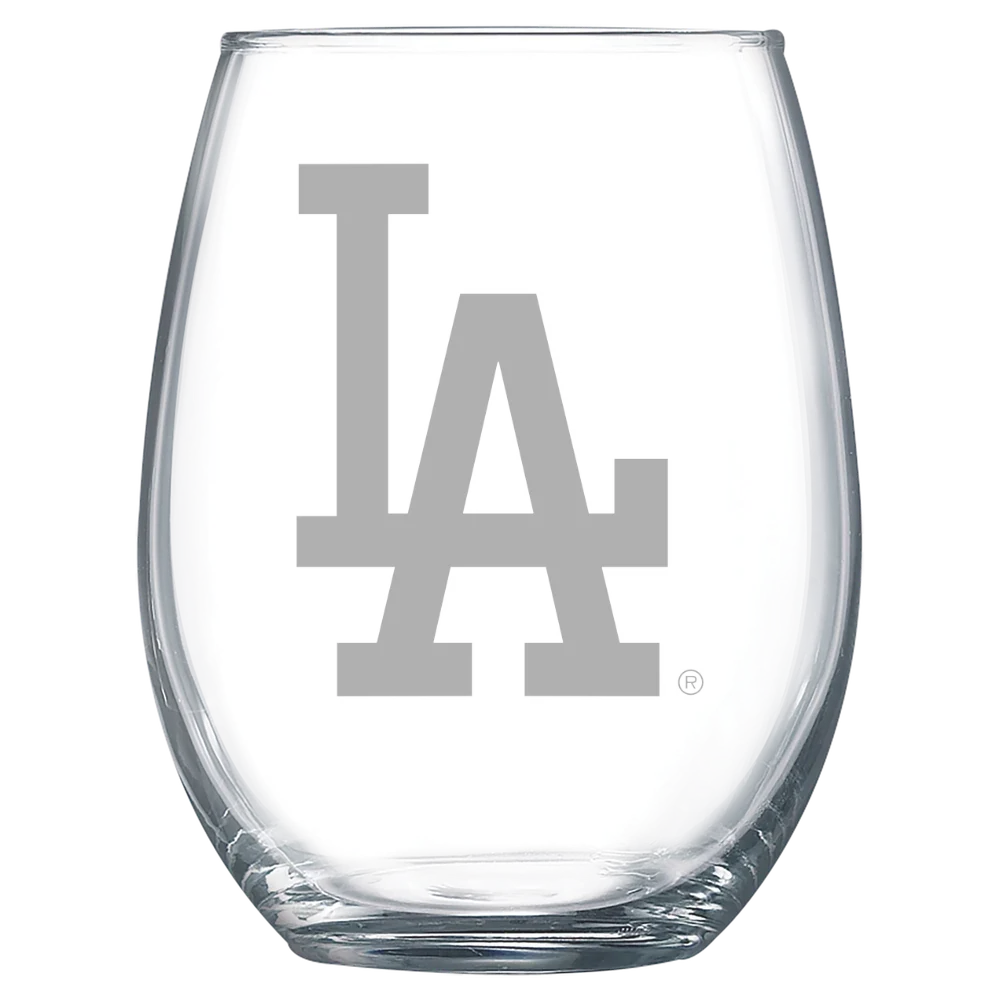 Los Angeles Dodgers Polar Camel 15 oz. Stemless Wine Glass