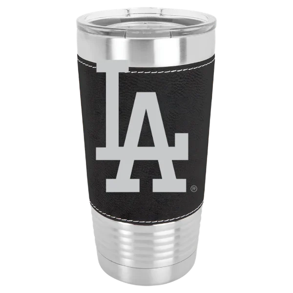 Los Angeles Dodgers Polar Camel 20 oz. Leatherette Grip Tumbler with Standard Lid