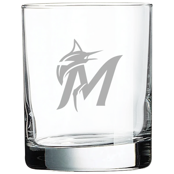 Miami Marlins Polar Camel 10 1/2 oz. On The Rocks Glass