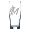 Miami Marlins Polar Camel 16 oz. Willi Becher Beer Glass