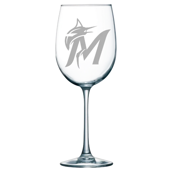 Miami Marlins Polar Camel 19 oz. Wine Glass
