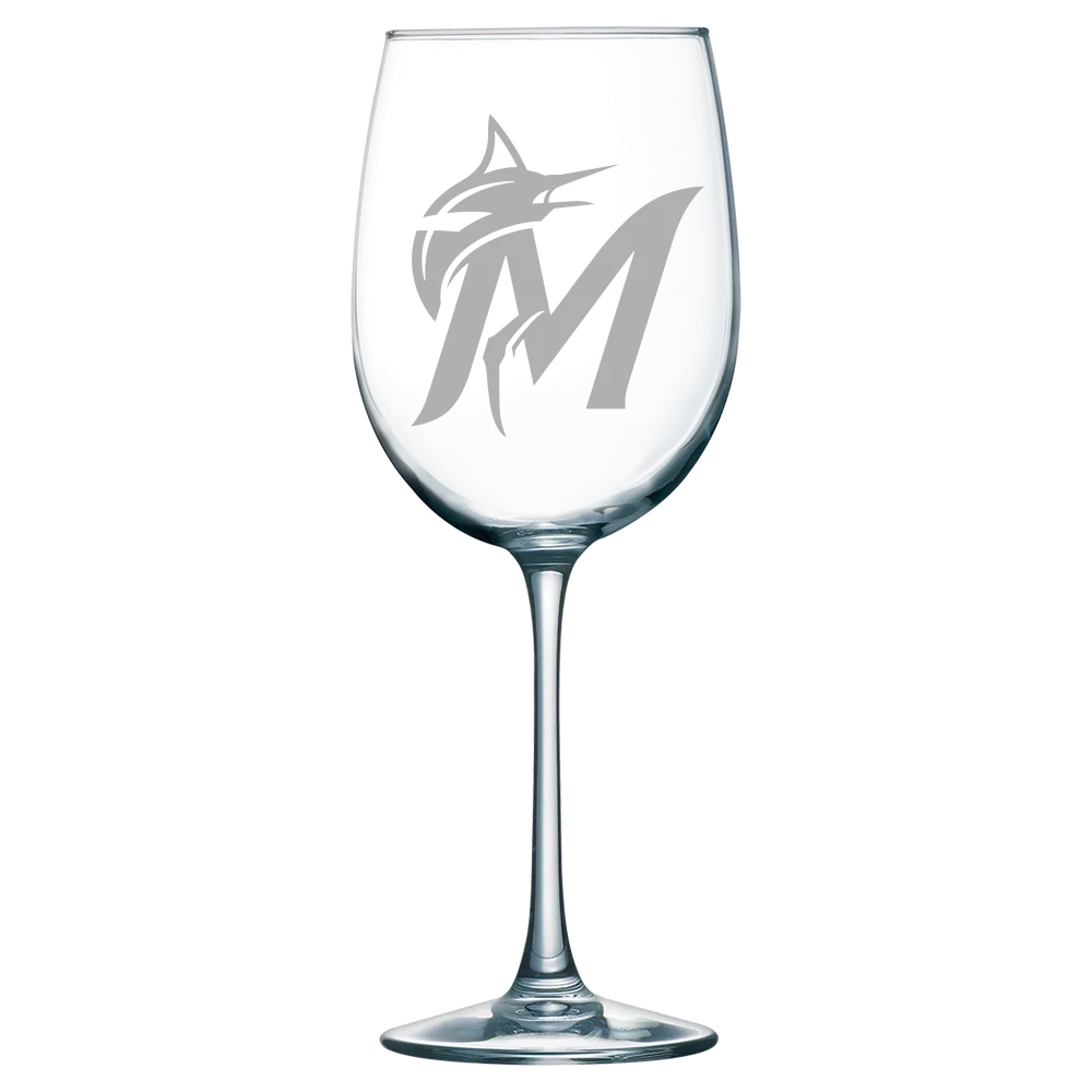 Miami Marlins Polar Camel 19 oz. Wine Glass