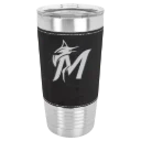 Miami Marlins Polar Camel 20 oz. Leatherette Grip Tumbler with Standard Lid