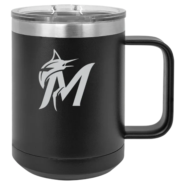 Miami Marlins Polar Camel 15 oz. Mug with Slider Lid