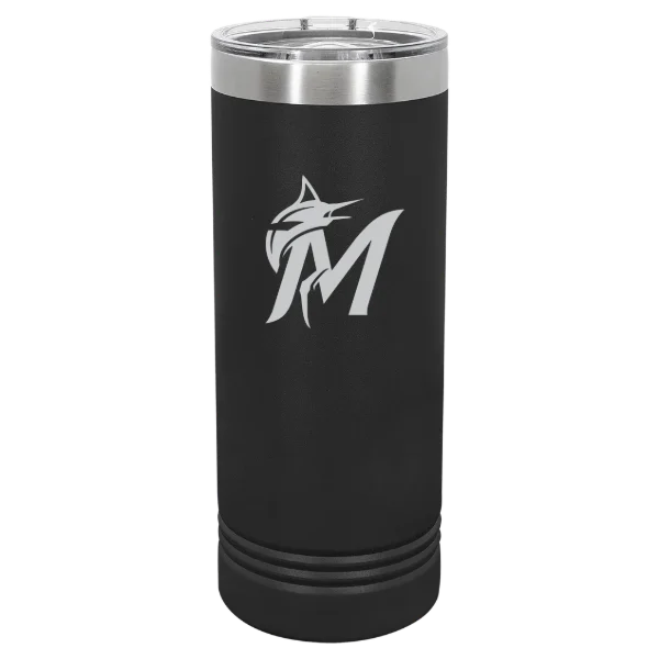 Miami Marlins Polar Camel 22 oz. Skinny Tumbler with Slider Lid