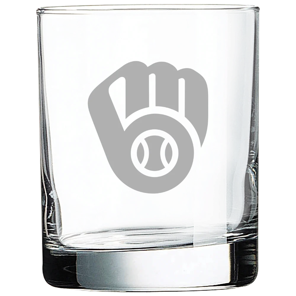 Milwaukee Brewers Polar Camel 10 1/2 oz. On The Rocks Glass