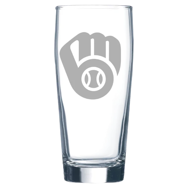 Milwaukee Brewers Polar Camel 16 oz. Willi Becher Beer Glass