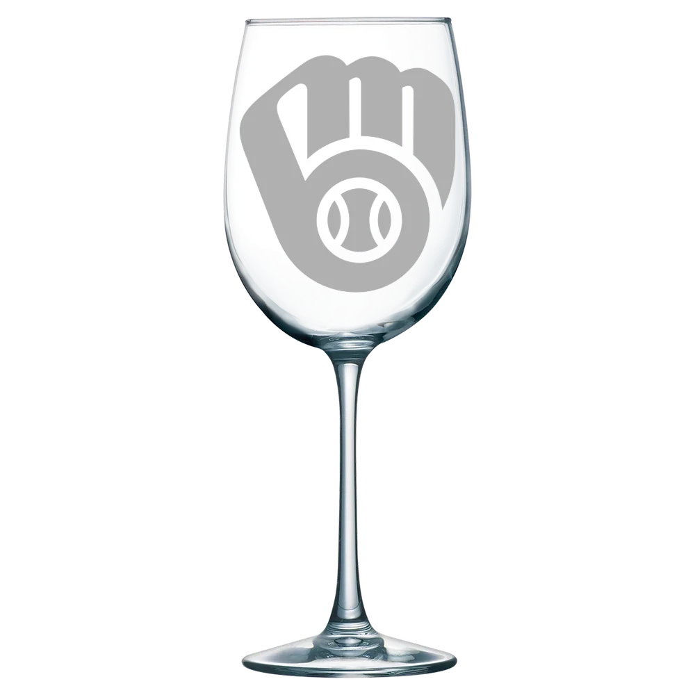 Milwaukee Brewers Polar Camel 19 oz. Wine Glass