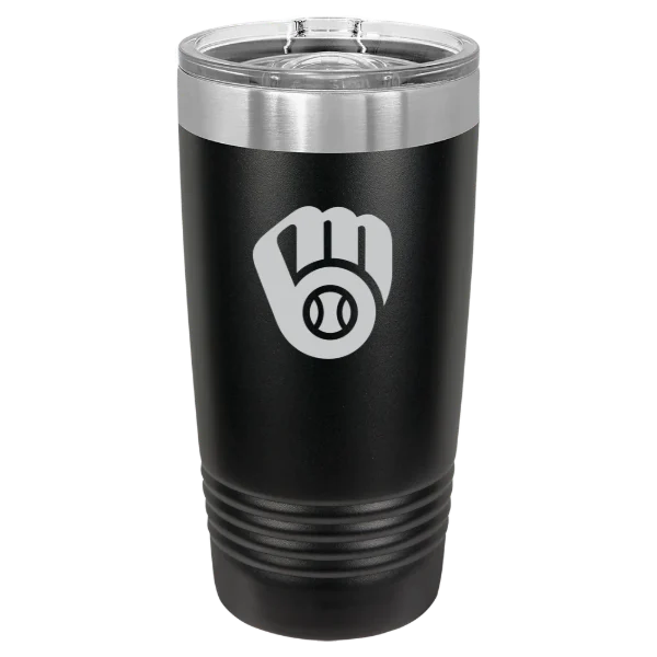 Milwaukee Brewers Polar Camel 20 oz. Ringneck Tumbler with Slider Lid