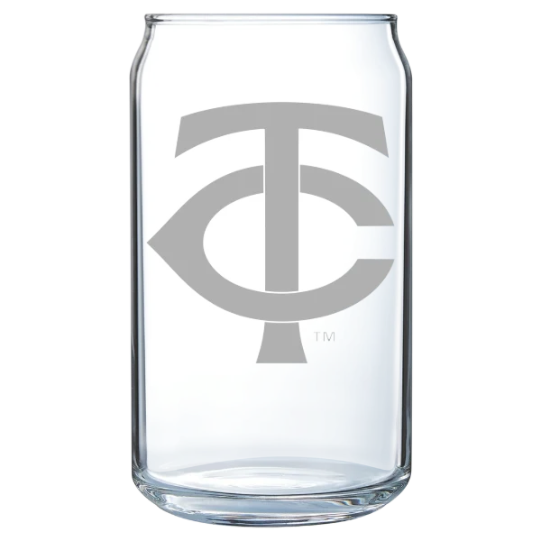 Minnesota Twins Polar Camel 16 oz. Can Glass