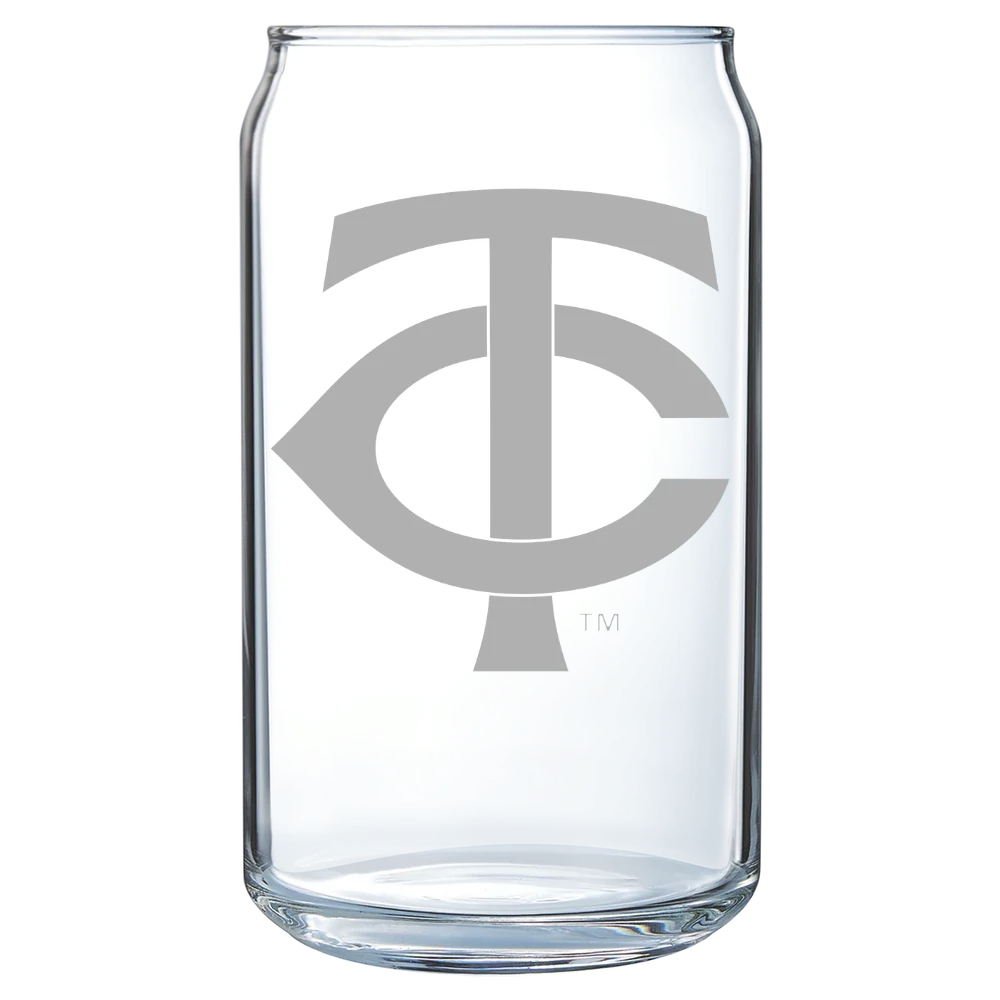 Minnesota Twins Polar Camel 16 oz. Can Glass